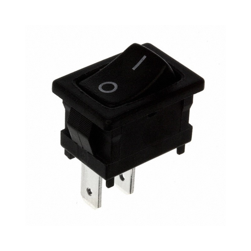 1 pcs : D502J12S215PQA - SWITCH ROCKER SPST 10A 125V