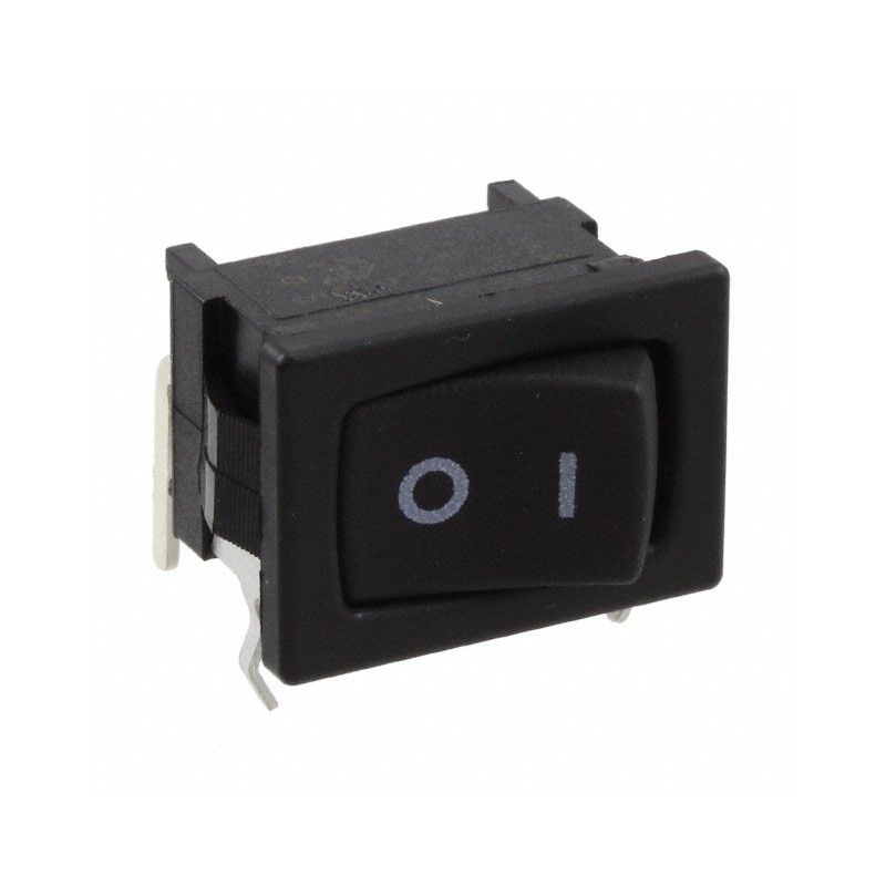 1 pcs : D502J12S2AHQA - SWITCH ROCKER SPST 10A 125V