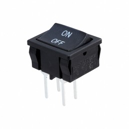 1 pcs : D602J12S206DQA - SWITCH ROCKER DPST 10A 125V