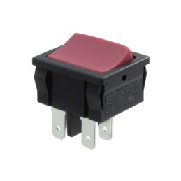 1 pcs : D602J13S215QA - SWITCH ROCKER DPST 10A 125V