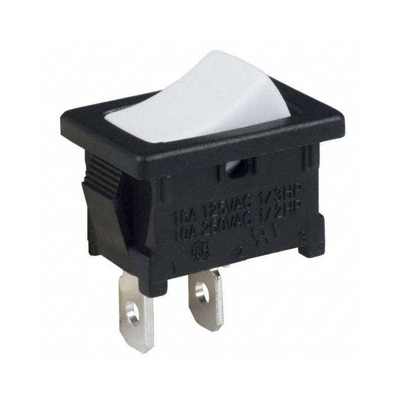 1 pcs : DA102J11S215QF - SWITCH ROCKER SPST 16A 125V