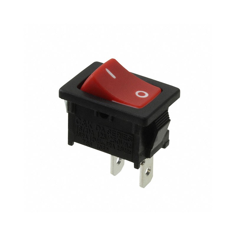 1 pcs : DA102J23S215PQF - SWITCH ROCKER SPST 16A 125V