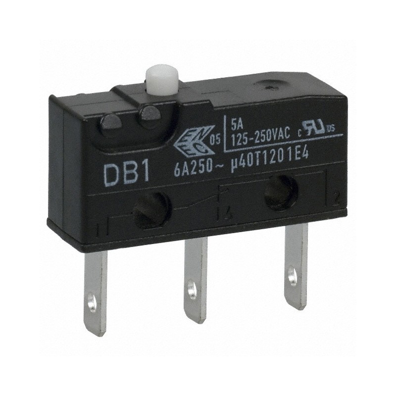 1 pcs : DB1CB1AA - SWITCH SNAP ACTION SPDT 5A 125V