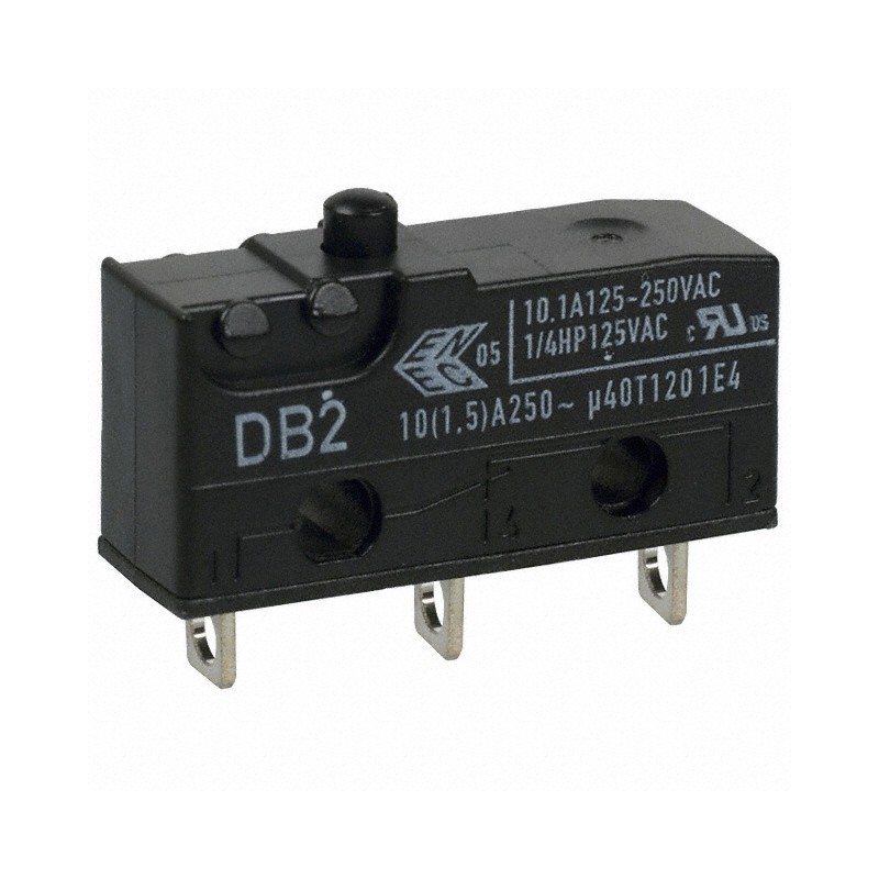 1 pcs : DB2CA1AA - SWITCH SNAP ACTION SPDT 10A 125V