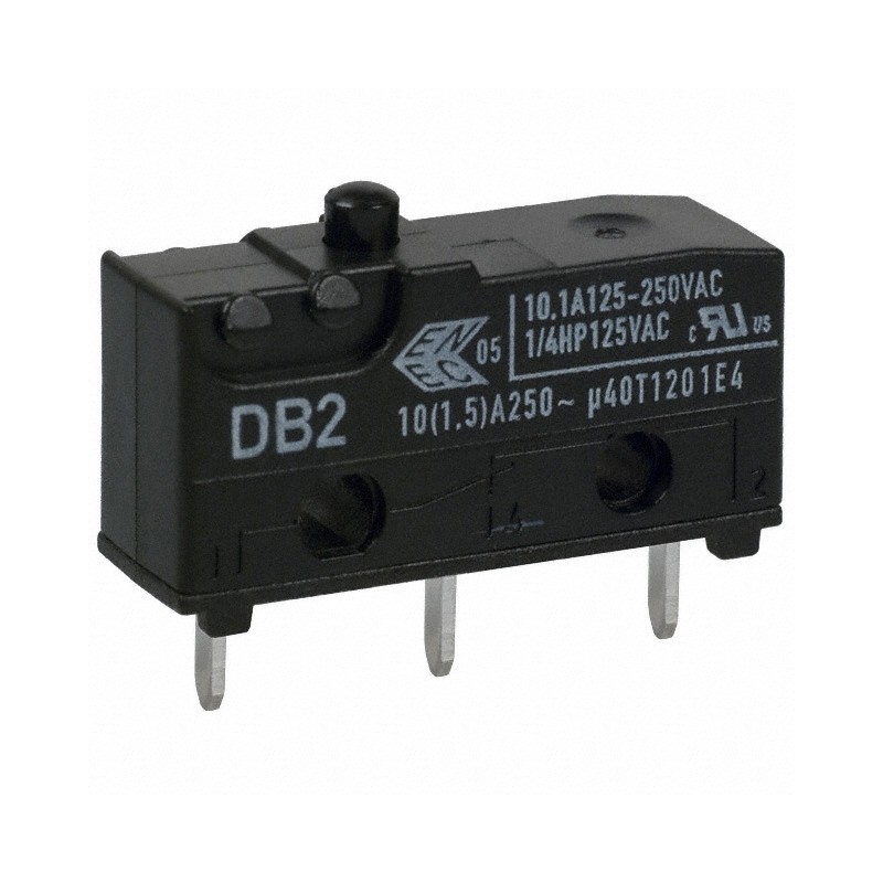 1 pcs : DB2CC1AA - SWITCH SNAP ACTION SPDT 10A 125V