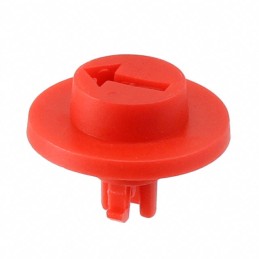 1 pcs : DKPT6510553 - KNOB RED PT65 SERIES CROSS