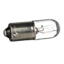 1 pcs : DL1CE130 - 22MM PUSH BUTTONS, CLEAR INCANDE