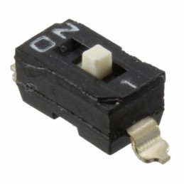 1 pcs : DM01 - SWITCH SLIDE DIP SPST 0.025A 24V