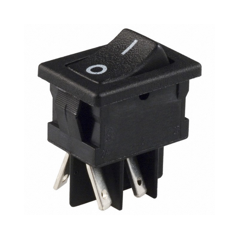 1 pcs : DM21J12S205PQ - SWITCH ROCKER DPDT 3A 125V