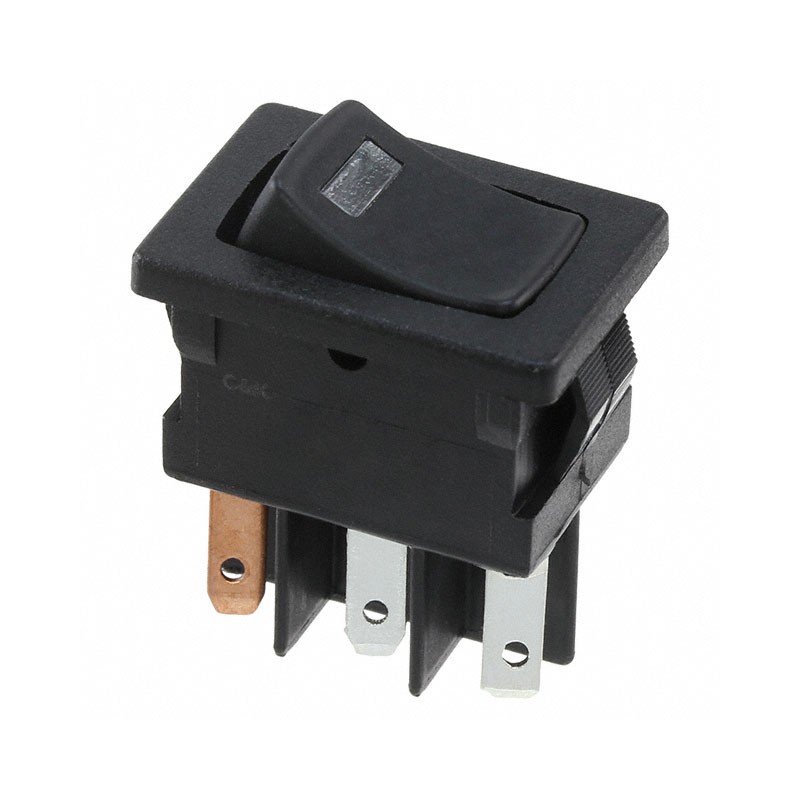 1 pcs : DM54J72S205Q6 - SWITCH ROCKER SPST 10A 125V