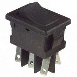 1 pcs : DM61-J1-2-S2-05-Q - SWITCH ROCKER DPDT 10A 125V