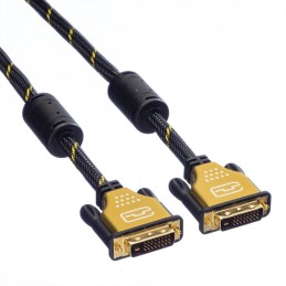 1 pcs - Roline, Male DVI-D Dual Link to Male DVI-D Dual Link Cable, 1m