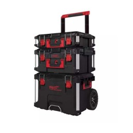 1 pcs - Milwaukee PackOut Modular Storage 3 drawers Tool Box, 560 x 410 x 940mm