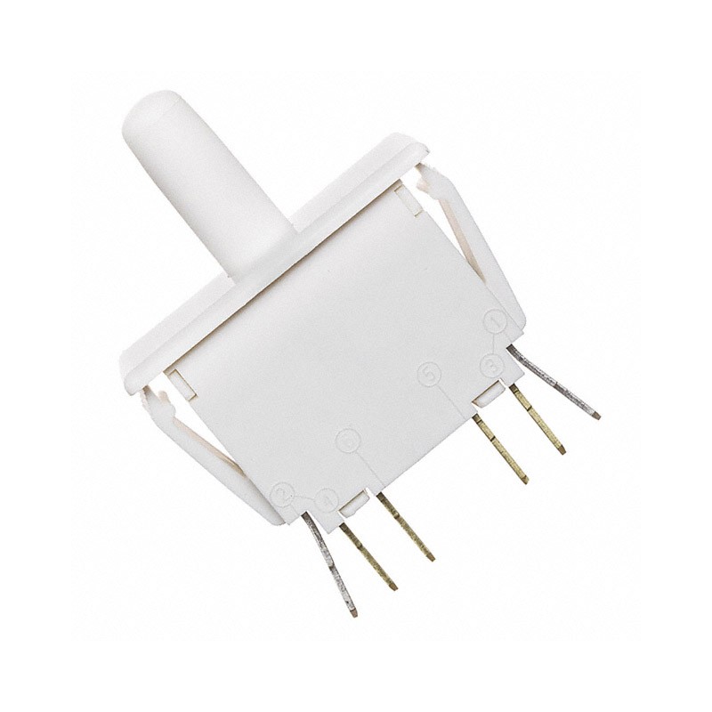 1 pcs : DS2F5BQ2 - SWITCH SNAP ACT DPDT 100MA 125V