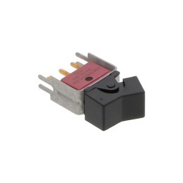 1 pcs : E101J1V3BE2 - SWITCH ROCKER SPDT 0.4VA 20V