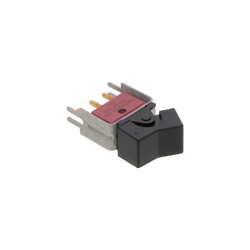 1 pcs : E101J1V3BE2 - SWITCH ROCKER SPDT 0.4VA 20V