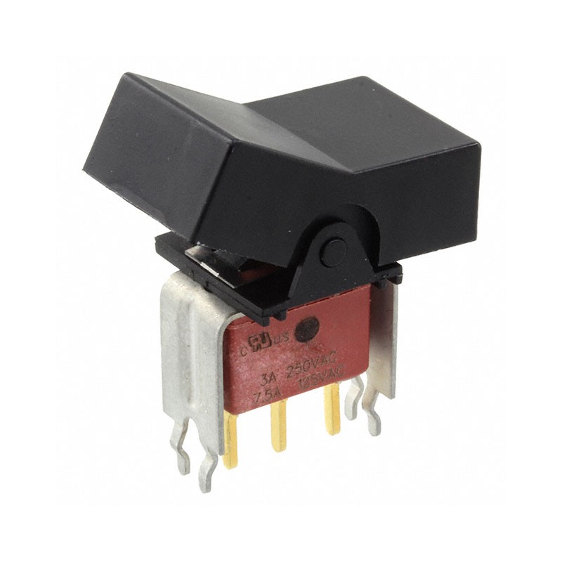 1 pcs : E101J3V31QE2 - SWITCH ROCKER SPDT 7.5A 125V