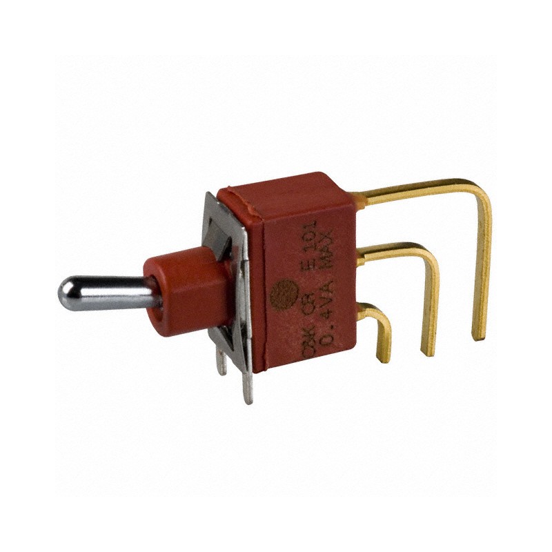 1 pcs : E101MD1AV2BE - SWITCH TOGGLE SPDT 0.4VA 20V