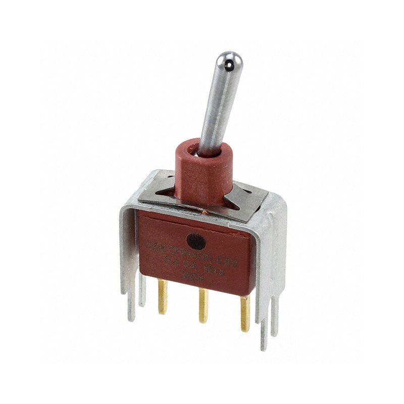 1 pcs : E101SD1V3BE - SWITCH TOGGLE SPDT 0.4VA 20V