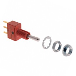 1 pcs : E105SYCBE - SWITCH TOGGLE SPDT 0.4VA 20V
