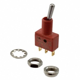 1 pcs : E108SYZQE - SWITCH TOGGLE SPDT 7.5A 125V