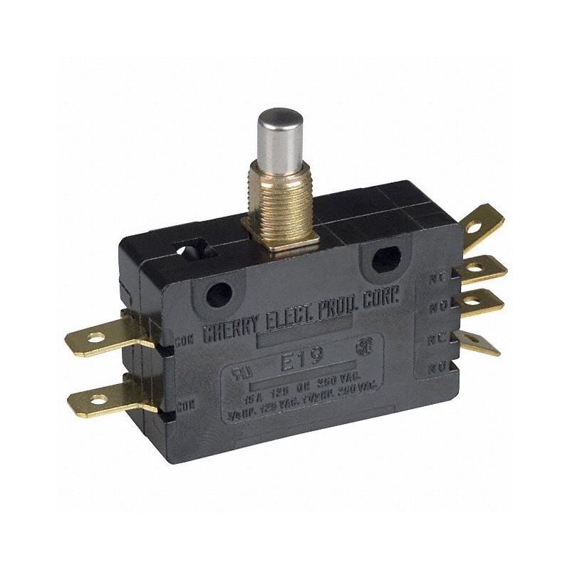 1 pcs : E19-00M - SWITCH SNAP ACTION DPDT 15A 125V