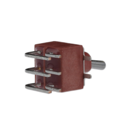 1 pcs : E201MD1ASE - SWITCH TOGGLE DPDT 7.5A 125V