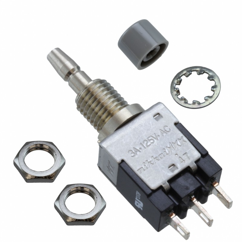 1 pcs : EB2011-CH - SWITCH PUSHBUTTON SPDT 3A 125V