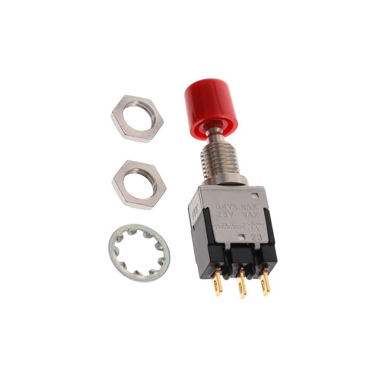 1 pcs : EB2011G-BC - SWITCH PUSHBUTTON SPDT 0.4VA 28V