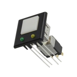 1 pcs : EB2011G-B-J23AFE - SWITCH PUSHBUTTON SPDT 0.4VA 28V