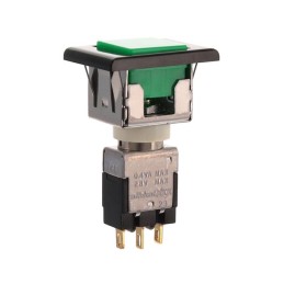 1 pcs : EB2011G-F-J21A - SWITCH PUSHBUTTON SPDT 0.4VA 28V