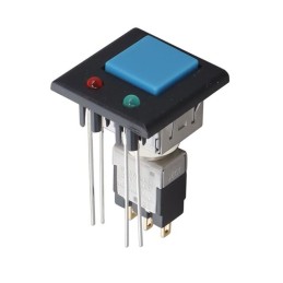 1 pcs : EB2011G-G-J23ACF - SWITCH PUSHBUTTON SPDT 0.4VA 28V