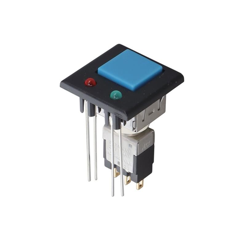 1 pcs : EB2011G-G-J23ACF - SWITCH PUSHBUTTON SPDT 0.4VA 28V