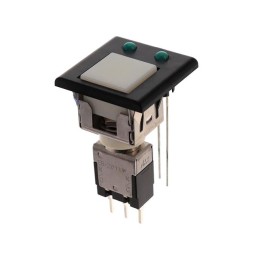 1 pcs : EB2011P-B-J23AFF - SWITCH PUSHBUTTON SPDT 3A 125V