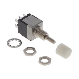 1 pcs : EB2061-BB - SWITCH PUSHBUTTON DPDT 3A 125V