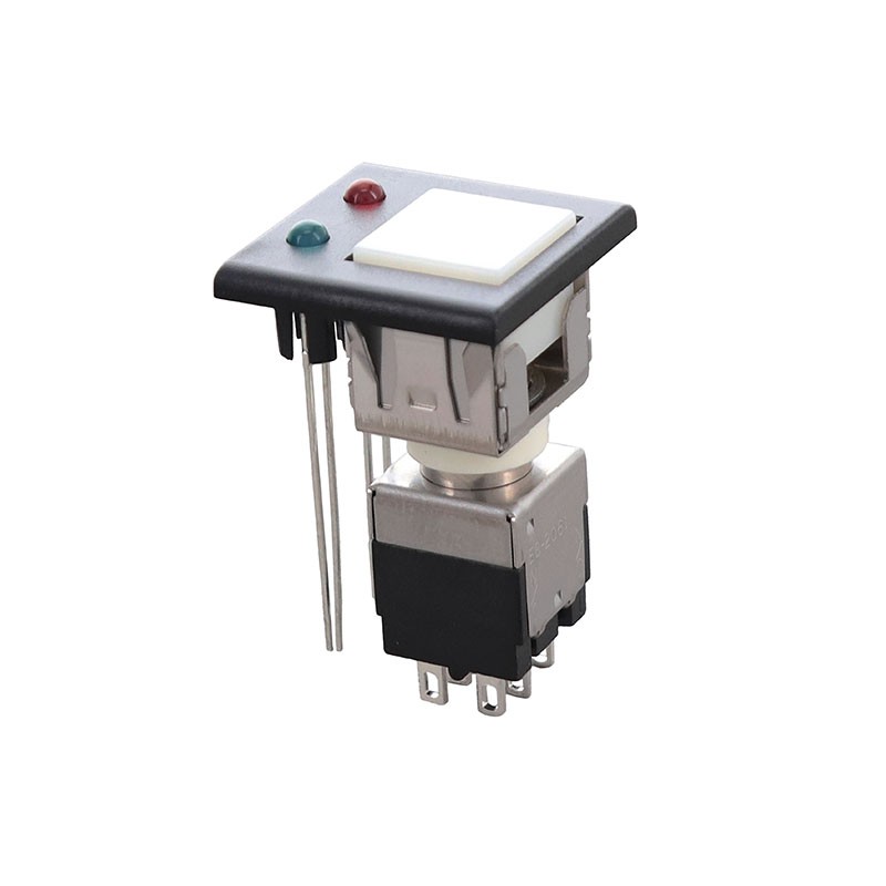 1 pcs : EB2061-B-J33ACF - SWITCH PUSHBUTTON DPDT 3A 125V