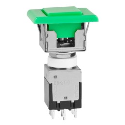 1 pcs : EB2061-F-J21F - SWITCH PUSHBUTTON DPDT 3A 125V