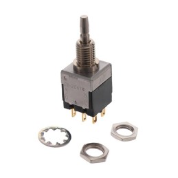 1 pcs : EB2061G - SWITCH PUSHBUTTON DPDT 0.4VA 28V