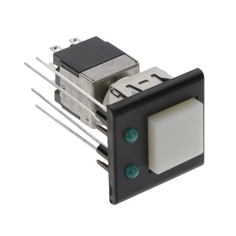 1 pcs : EB2085-B-J33AFF - SWITCH PUSHBUTTON DPDT 3A 125V