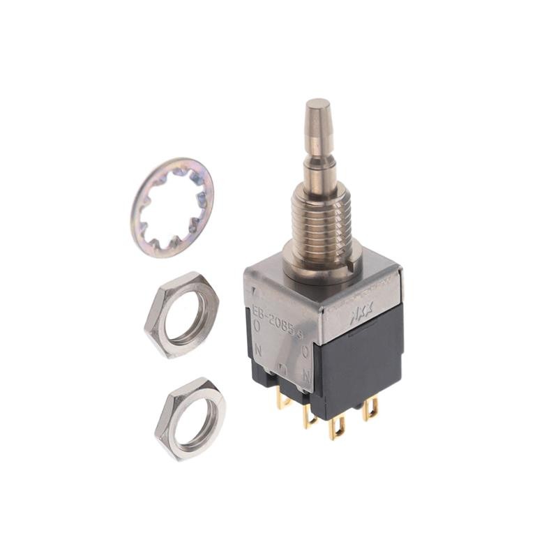 1 pcs : EB2085G - SWITCH PUSHBUTTON DPDT 0.4VA 28V