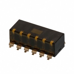 1 pcs : EDSP06SGRNSTR04 - SWITCH PIANO DIP SPST 0.025A 24V