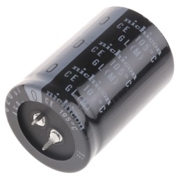 200 pcs - Nichicon 820μF Aluminium Electrolytic Capacitor 450V dc, Snap-In - LGL2W821MELC50