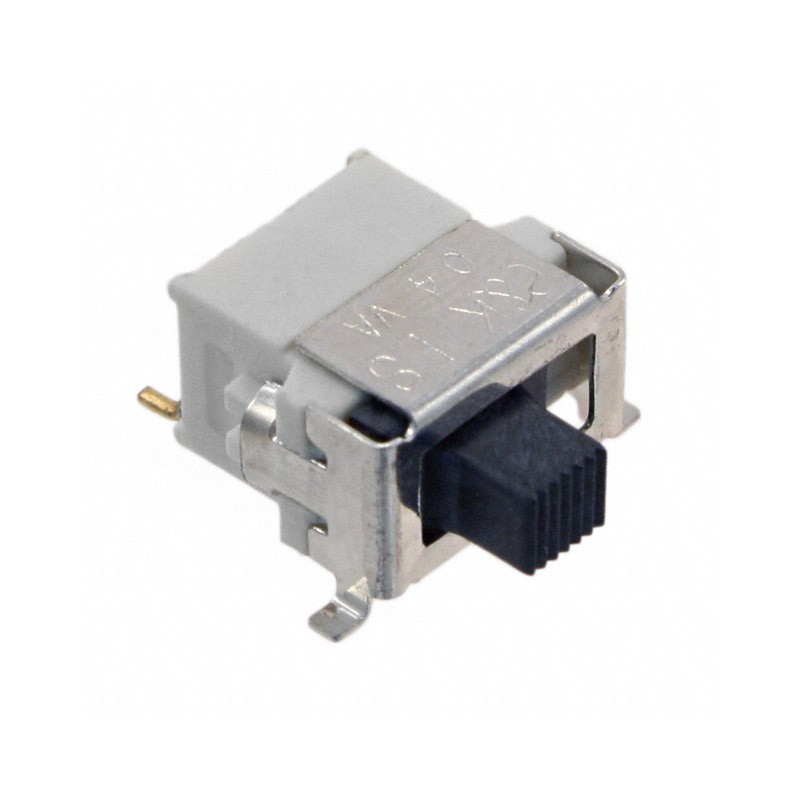 1 pcs : ES01MSABE - SWITCH SLIDE SPDT 0.4VA 20V