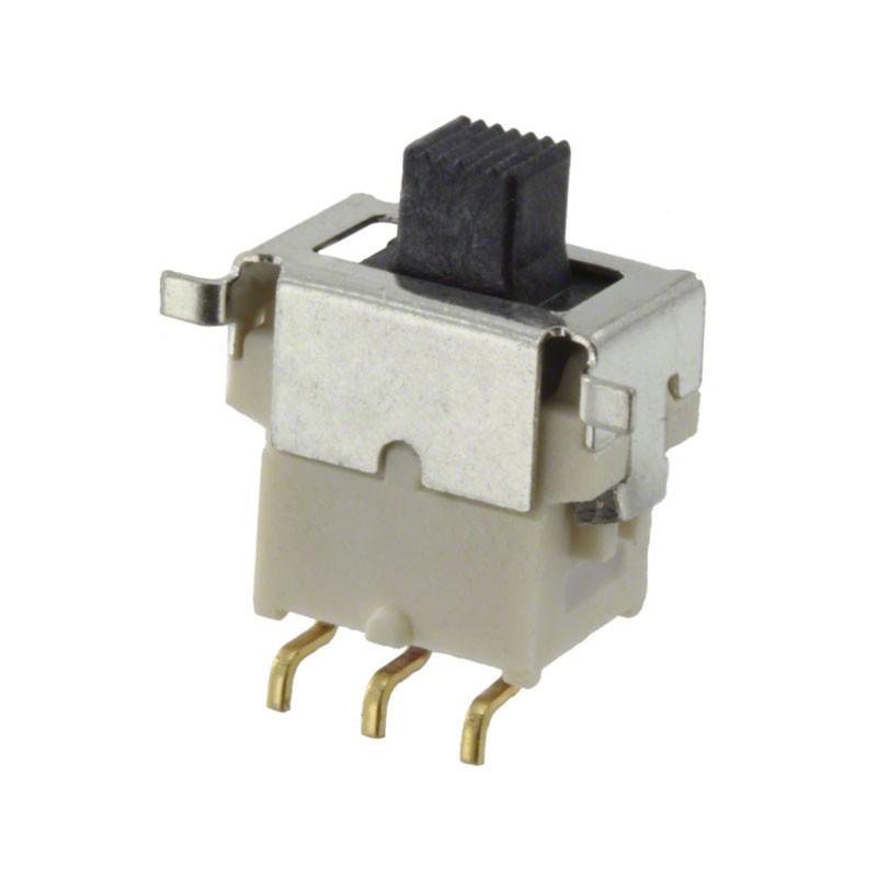 1 pcs : ES03MSABE - SWITCH SLIDE SPDT 0.4VA 20V