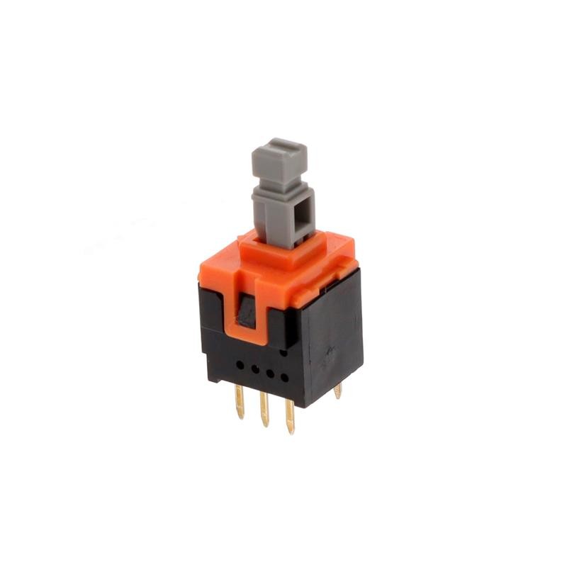 1 pcs : ESB-30B103 - SWITCH PUSH DPDT 0.2A 14V