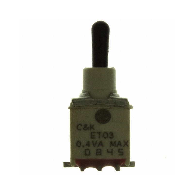 1 pcs : ET03M3D1SAPE - SWITCH TOGGLE SPDT 0.4VA 20V