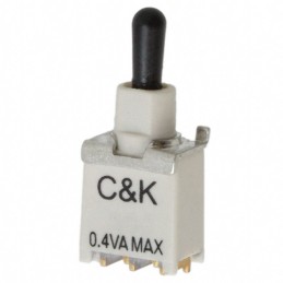 1 pcs : ET05M3D1SA1BE - SWITCH TOGGLE SPDT 0.4VA 20V