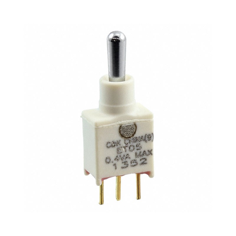 1 pcs : ET05MD1CBE - SWITCH TOGGLE SPDT 0.4VA 20V