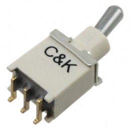 1 pcs : ET08MD1SA1BE - SWITCH TOGGLE SPDT 0.4VA 20V