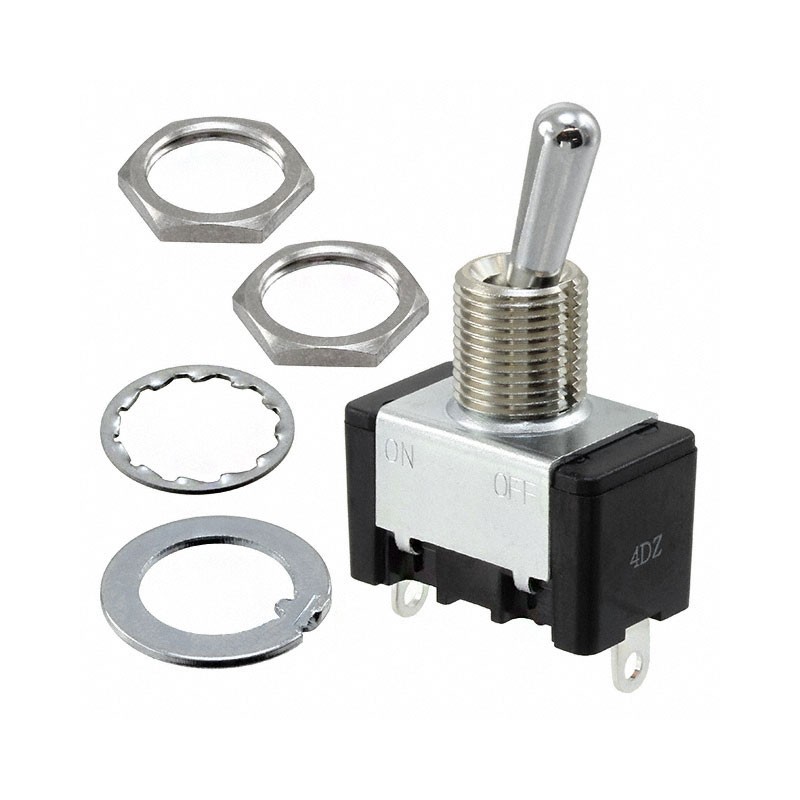 1 pcs : ET115C12-Z - SWITCH TOGGLE SPST-NO 15A 125V